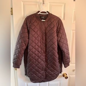 Vero Moda Chocolate Quilted Jacket
